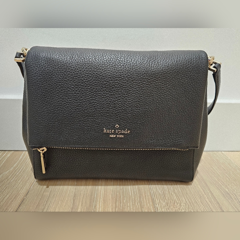 Kate Spade Charcoal Crossbody Bag